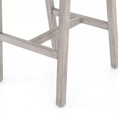 Four Hands Delano Outdoor Bar Stool - Weathered Grey