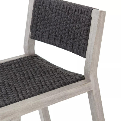 Four Hands Delano Outdoor Bar Stool - Weathered Grey