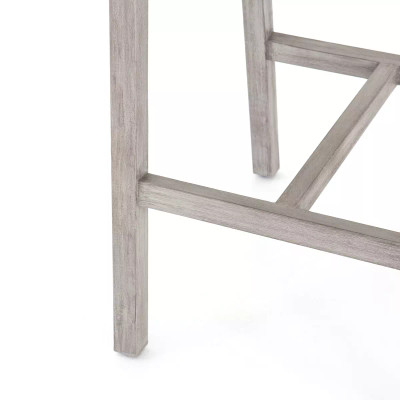 Four Hands Delano Outdoor Bar Stool - Weathered Grey