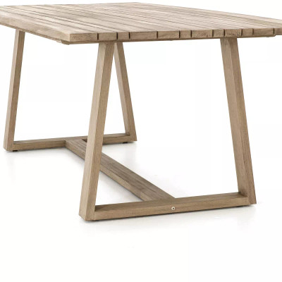 Four Hands Atherton Outdoor Dining Table - Brown