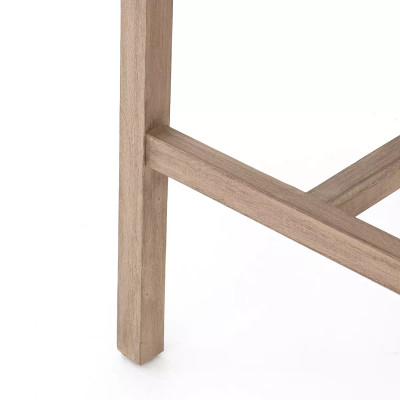 Four Hands Delano Outdoor Bar Stool - Washed Brown