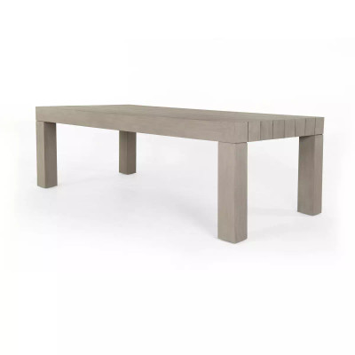 Four Hands Sonora Outdoor Dining Table - Weathered Grey