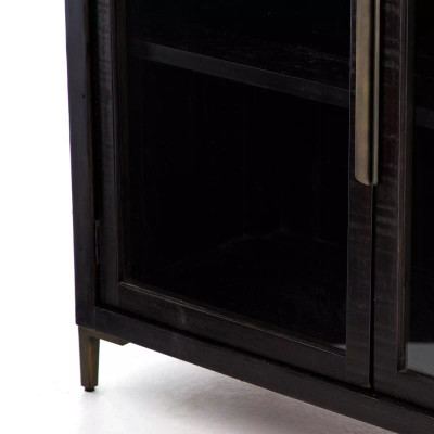 Four Hands Wyeth Cabinet - Dark Carbon