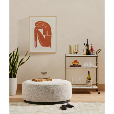 Four Hands Felix Rectangular Bar Cart