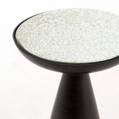 Four Hands Marlow Mod Pedestal Table - Brushed Bronze