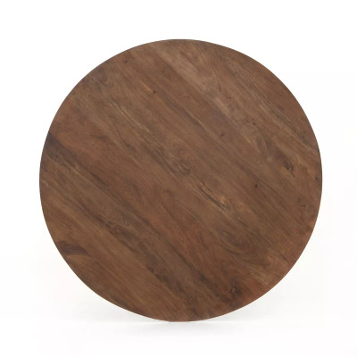 Four Hands Felix Round Coffee Table - Light Tanner Brown