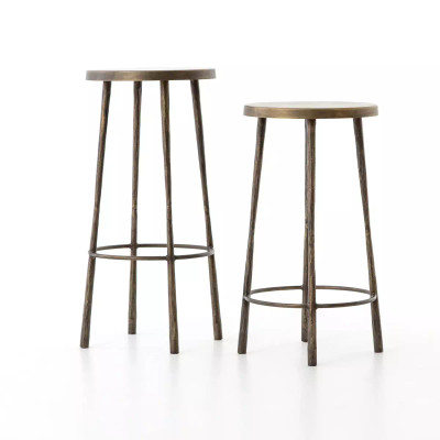 Four Hands Westwood Bar Stool - Antique Brass