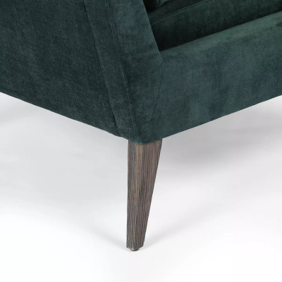 Four Hands Olson Chair - Emerald Worn Velvet (Closeout)