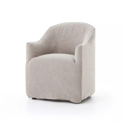 Four Hands Cove Dining Chair - Heather Twill Stone