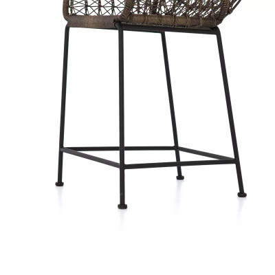 Four Hands Bandera Outdoor Counter Stool - Distressed Grey