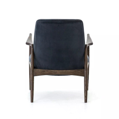 Four Hands Braden Chair - Velvet Shadow