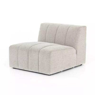 Four Hands BYO: Langham Channeled Sectional - Armless Piece - Napa Sandstone