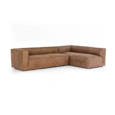 Four Hands Nolita Sectional - 2 - Piece Left Chaise Facing - Natural Washed