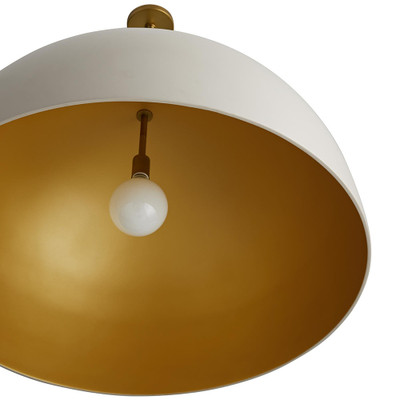 Arteriors Pascal Pendant - Egg Shell