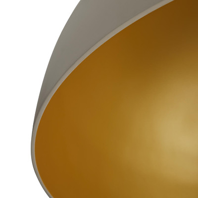 Arteriors Pascal Pendant - Egg Shell