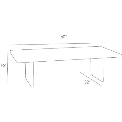 Arteriors Lawson Coffee Table