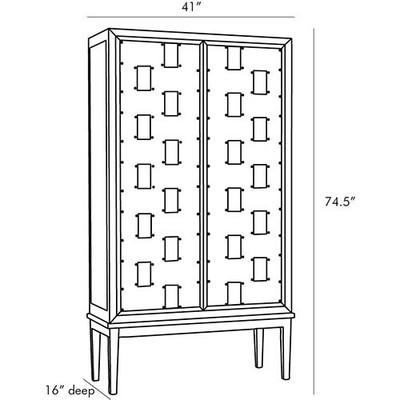 Arteriors Salotto Cabinet