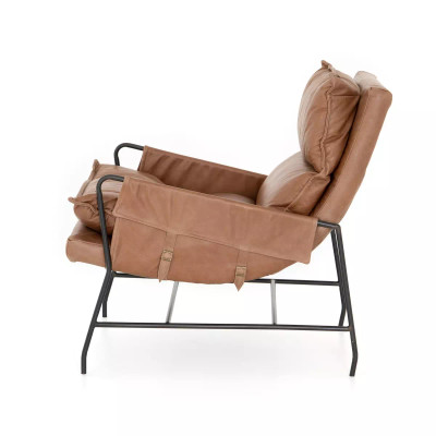 Four Hands Taryn Chair - Chaps Saddle