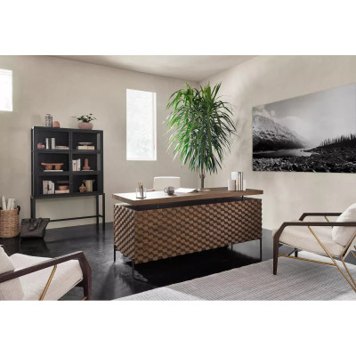 Four Hands Raffael Desk - Antique Brown