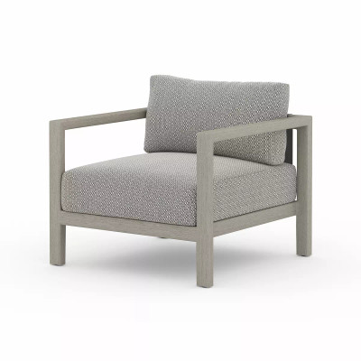 Four Hands Sonoma Outdoor Chair, Weathered Grey - Faye Ash