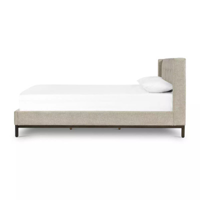 Four Hands Newhall Bed - Queen - Plushtone Linen