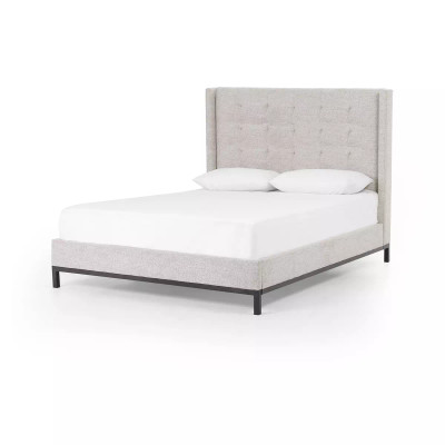 Four Hands Newhall Bed - 55" - Queen - Plushtone Linen