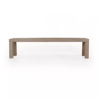 Four Hands Sonora Outdoor Dining Bench - Washed Brown