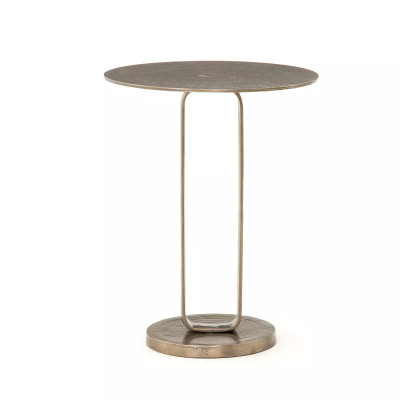 Four Hands Douglas End Table - Aged Bronze