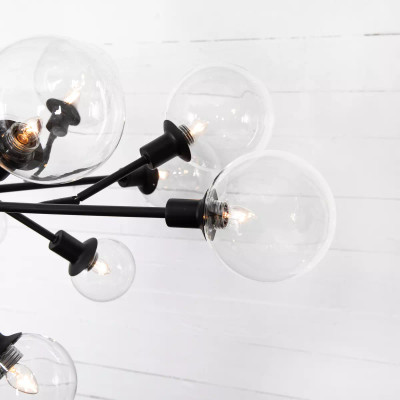 Four Hands Pellman Chandelier - Flat Black