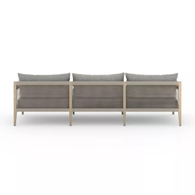 Four Hands Sherwood Outdoor Sofa, Washed Brown - 93" - Faye Ash (Closeout)