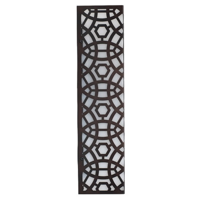 Jamie Young Geo Wall Sconce - Large - Oil Rubbed Bronze Metal & Acrylic