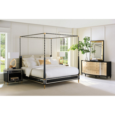 Caracole The Couturier Canopy King Bed