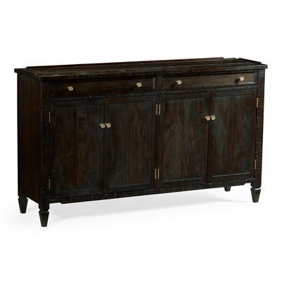 Jonathan Charles Casually Country 38" Four-Door Dark Ale Sideboard