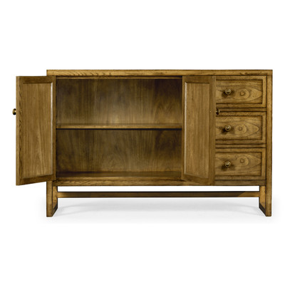 Jonathan Charles Sussex Light Brown Chestnut Buffet Cabinet