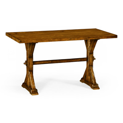 Jonathan Charles Casually Country 54" Solid Country Walnut Dining Table