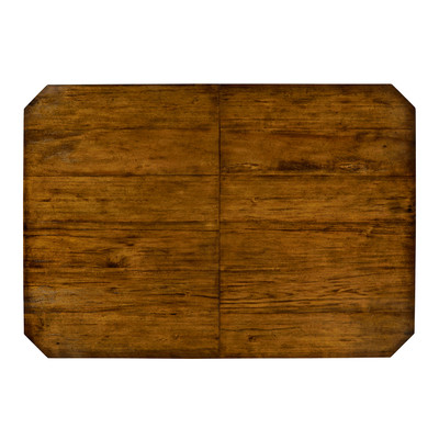 Jonathan Charles Casually Country Rectangular Dining Table In Country Walnut