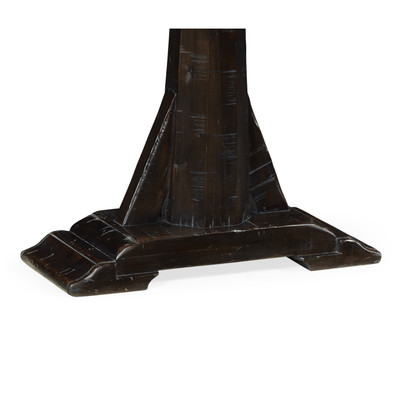 Jonathan Charles Casually Country Country Walnut Rectangular Side Table