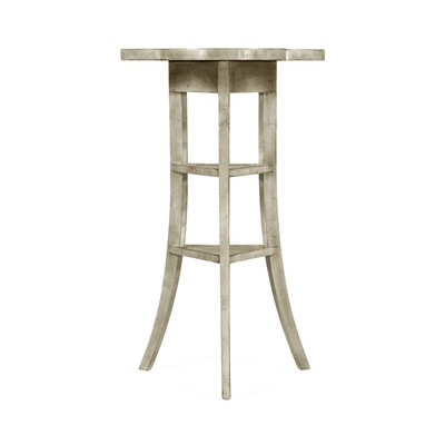 Jonathan Charles Casually Country Trefoil Side Table With Rustic Grey