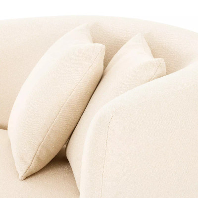 Four Hands Luna Chaise - Right Arm Facing - Capri Oatmeal