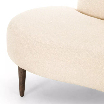 Four Hands Luna Chaise - Right Arm Facing - Capri Oatmeal