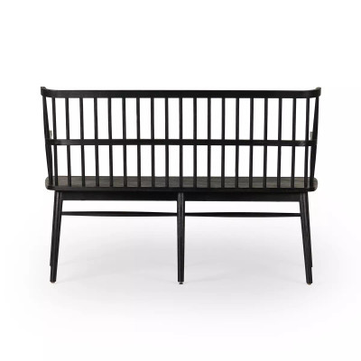 Four Hands Aspen Bench - Matte Black