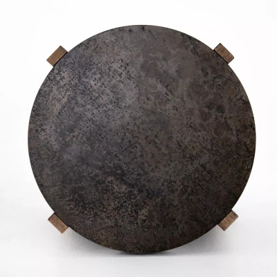 Four Hands Bingham End Table - Distressed Iron