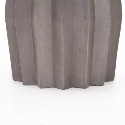 Four Hands Gem Outdoor End Table - Dark Grey