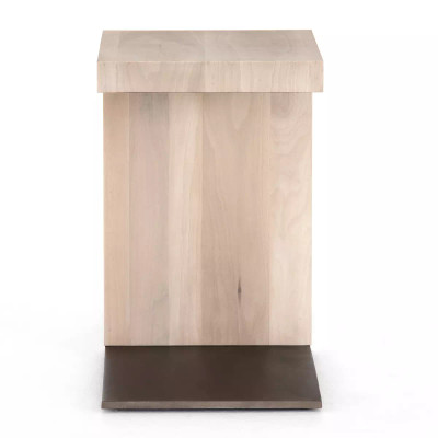 Four Hands Hudson C Table - Ashen Walnut