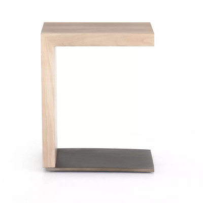 Four Hands Hudson C Table - Ashen Walnut