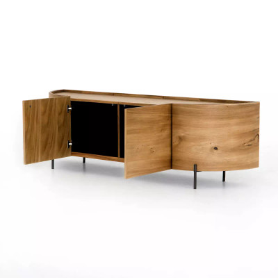 Four Hands Lunas Media Console - Gold Guanacaste