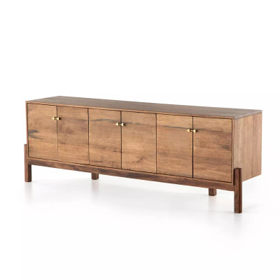 Four Hands Reza Media Console - Smoked Honey