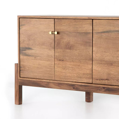 Four Hands Reza Media Console - Smoked Honey