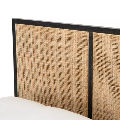 Four Hands Sydney Bed - Queen - Black Wash