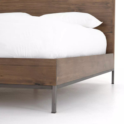 Four Hands Trey Bed - King - Auburn Poplar